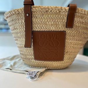Loewe straw bag